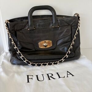 FURLA Real leather bag